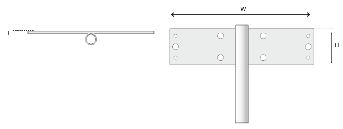 rafter bracket for 20mm rod